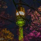 Florianturm beim Winterleuchten