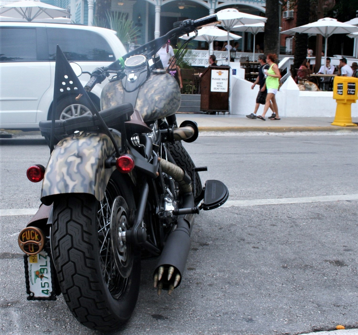 FLORIDA STREET -  motorcycle