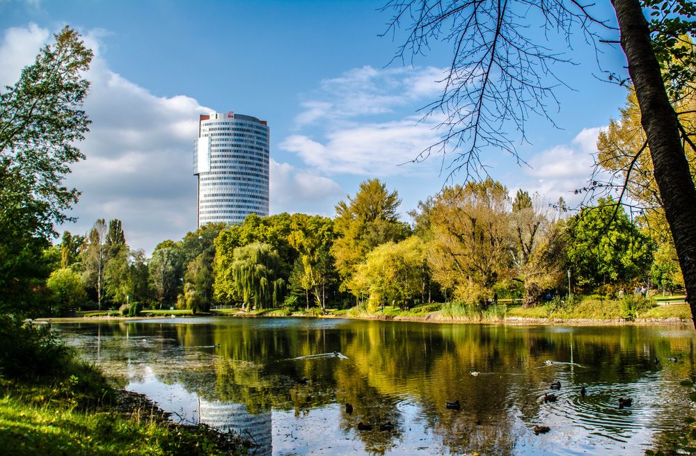 Floridotower Wien Floridsdorf Wasserpark