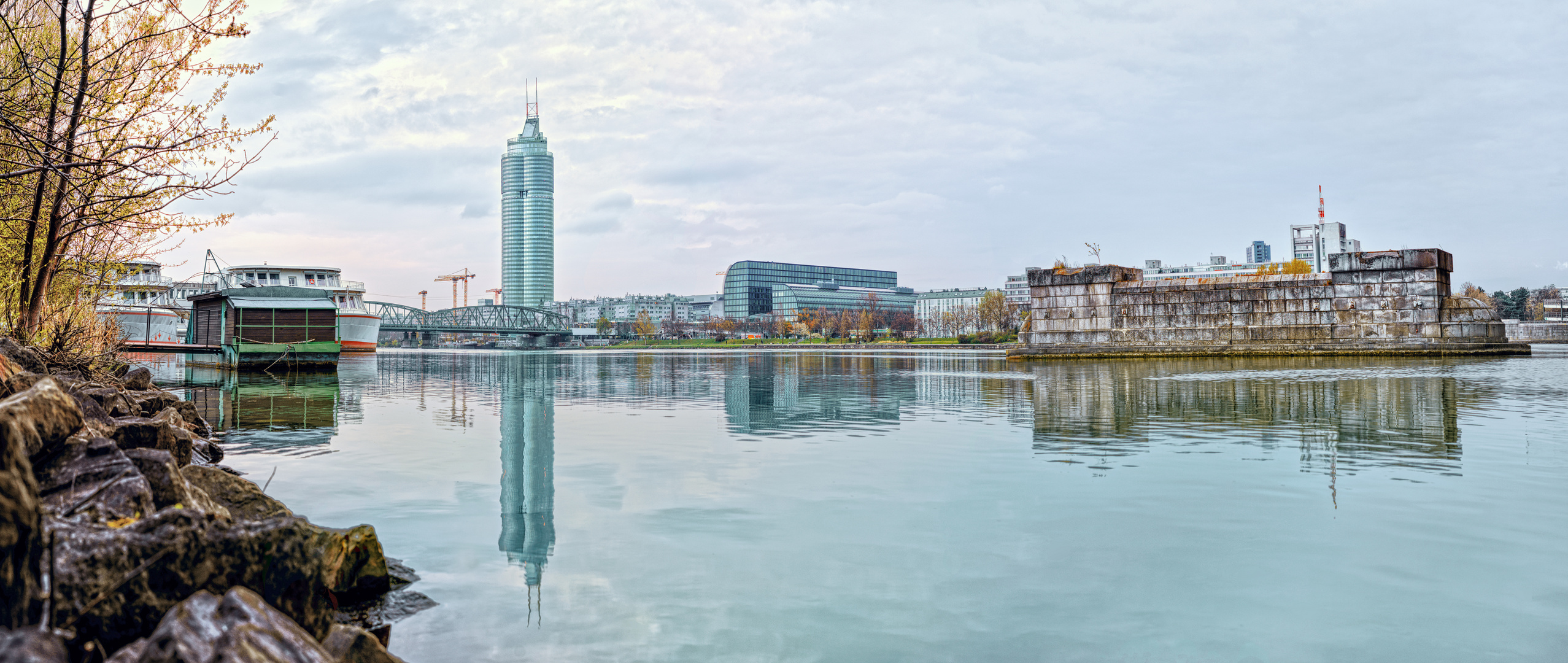 Floridsdorfer Brücken Panorama