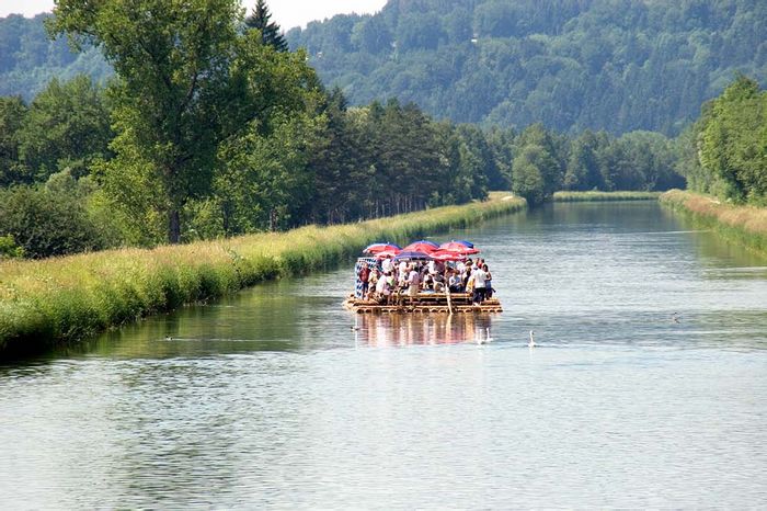 Floßfahrt auf der Isar