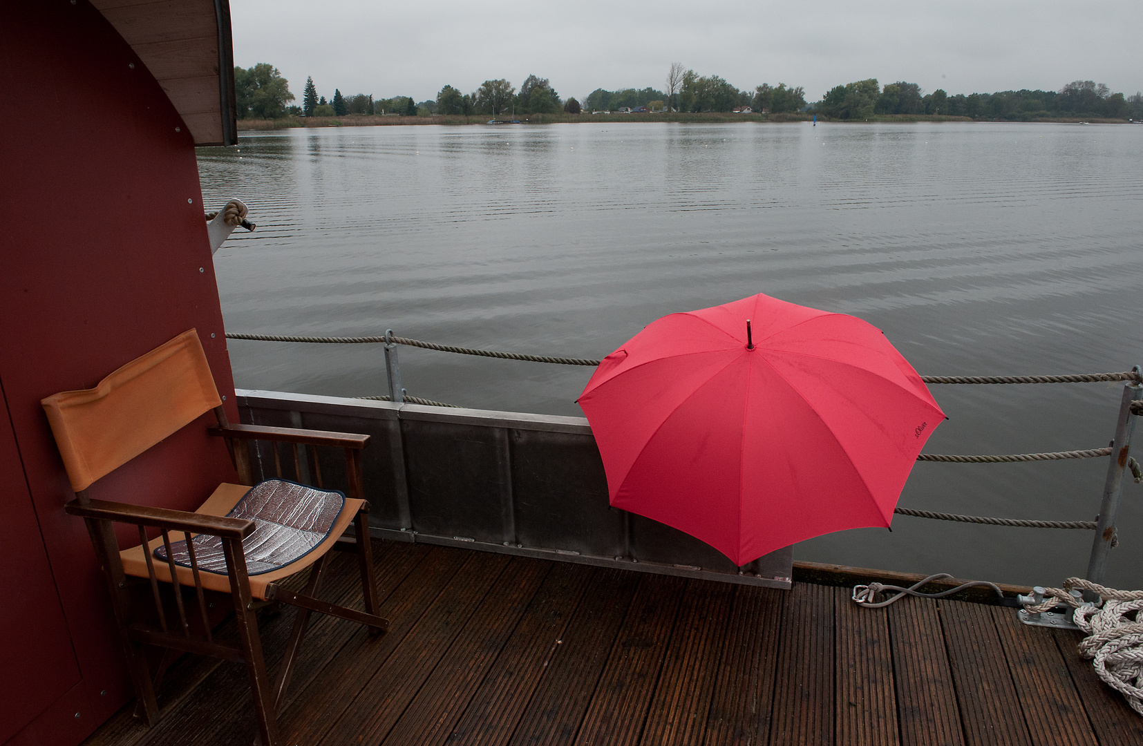 Floßfahrt mit Parapluie,