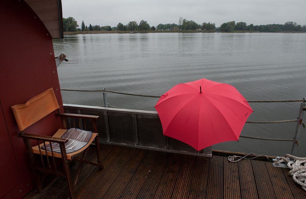 Floßfahrt mit Parapluie,