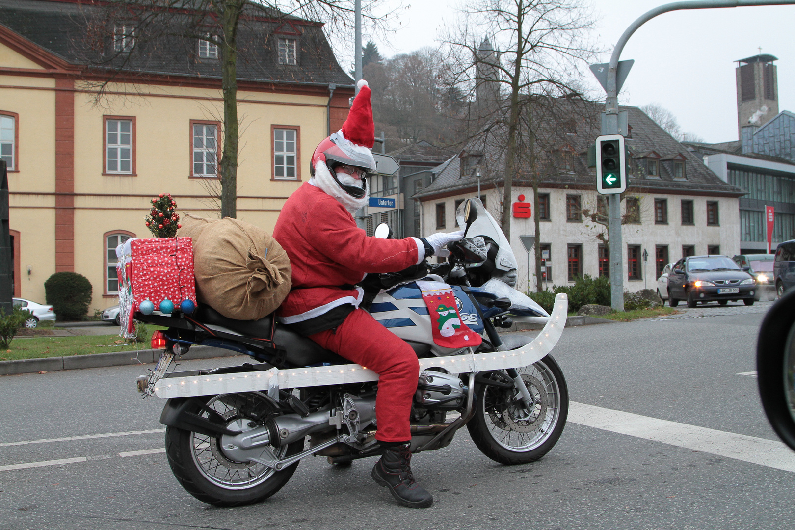 Flotter Weihnachtsmann