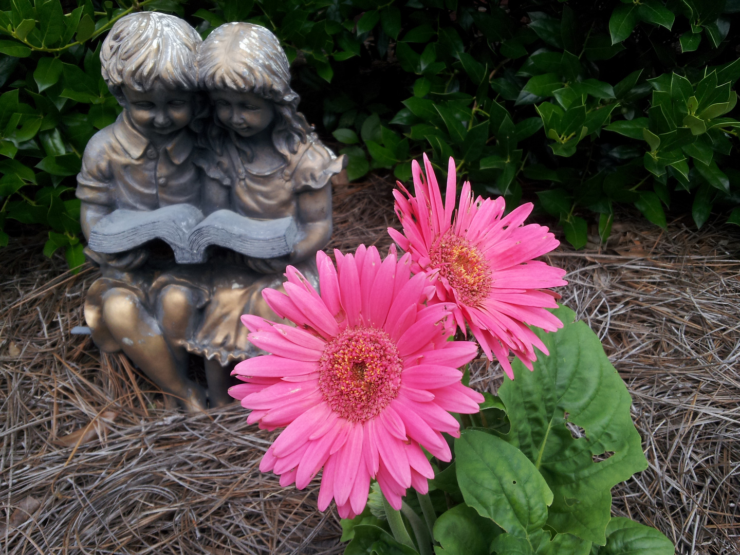 Flower & Bronze Art