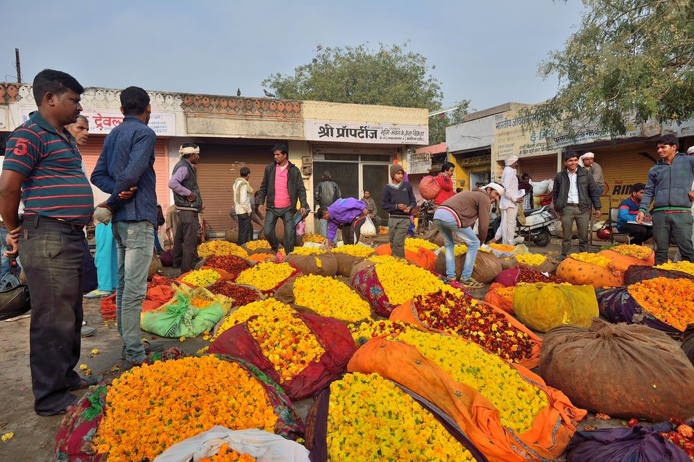 Flower market