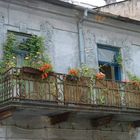 Flower "power" (or how can flowers make an old balcony nicer)