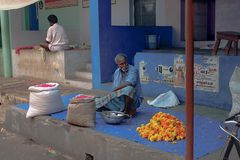 Flower seller