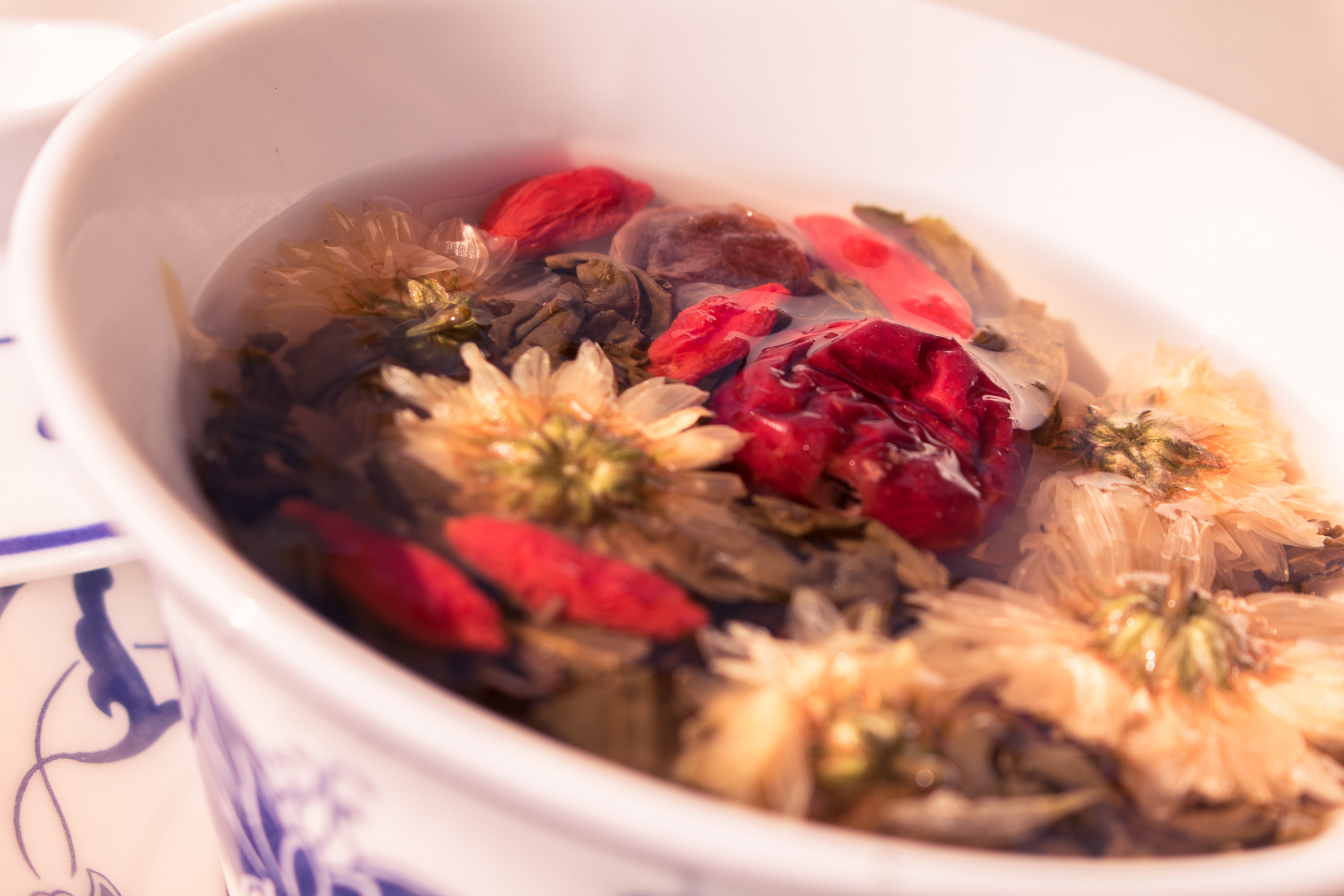 Flower tea