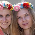 Flowered girls