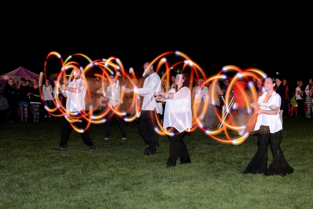 Flowers & Flames beim Grugaparkfest