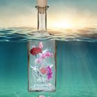 Flowers in a Bottle.