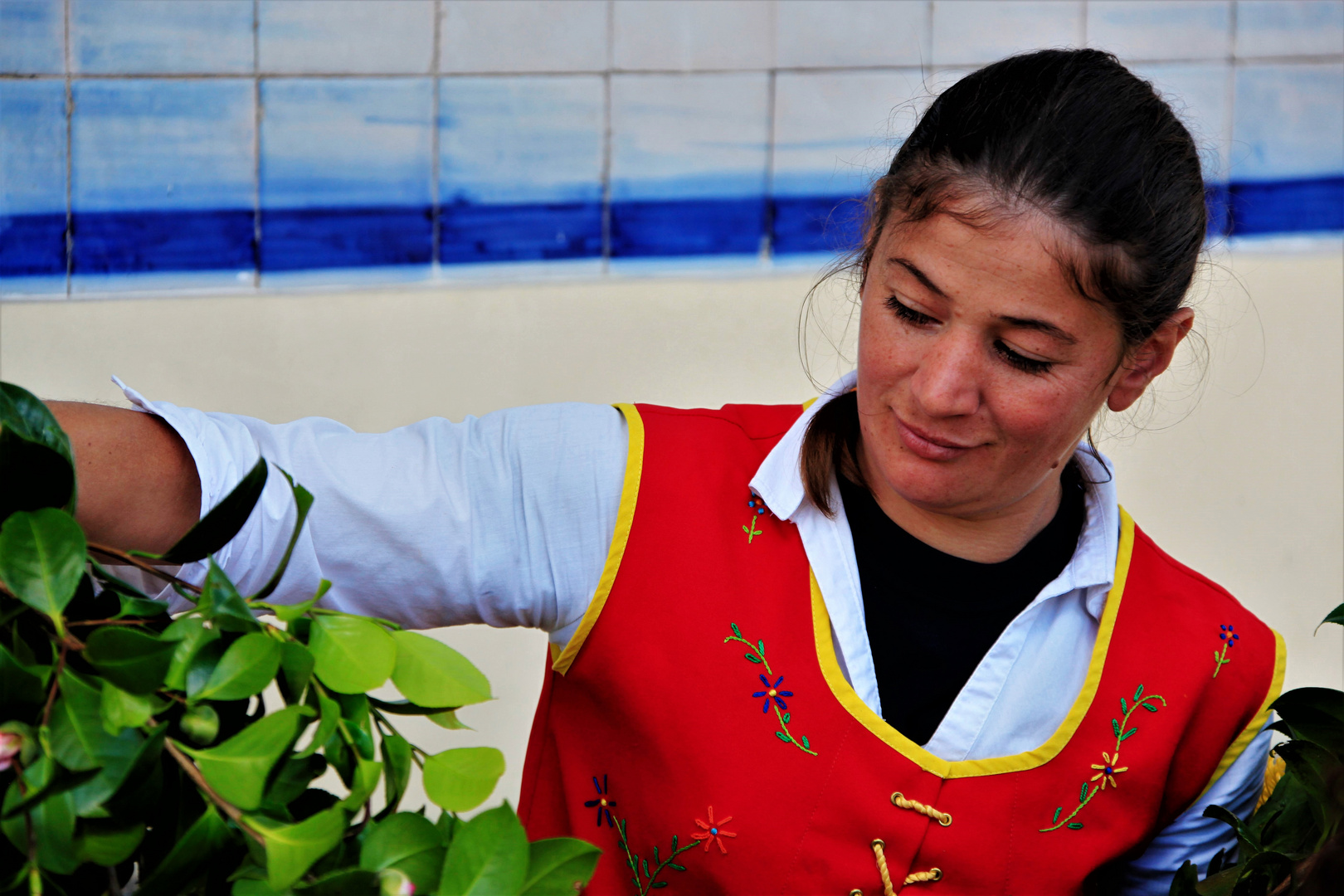 Flowers seller 1