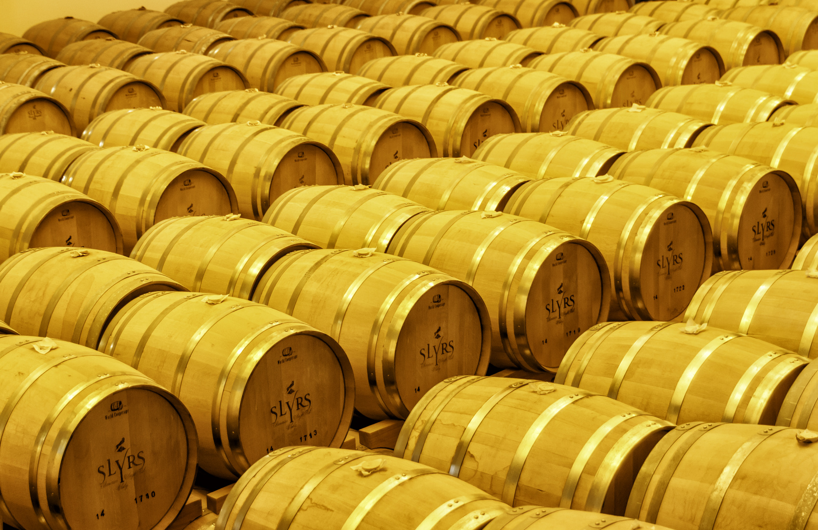  Flowing gold in barrel