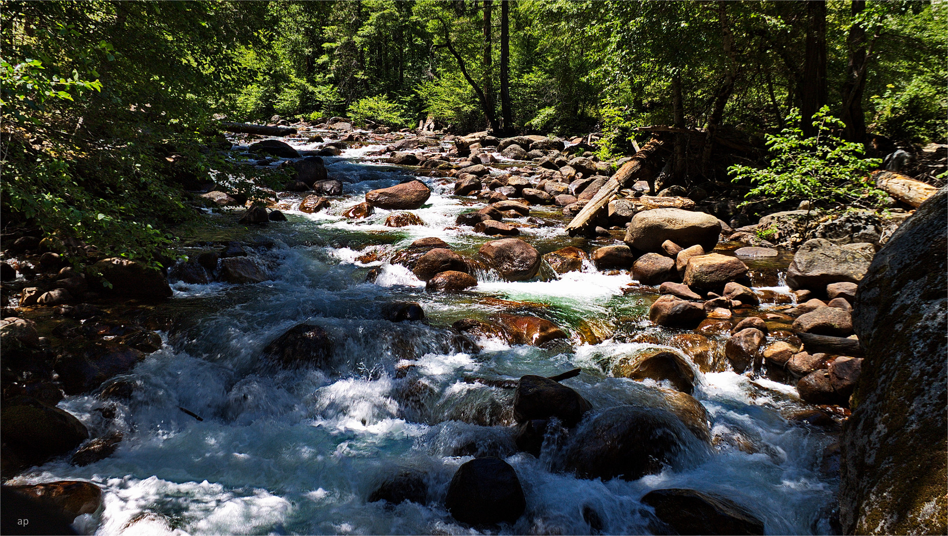 flowing river