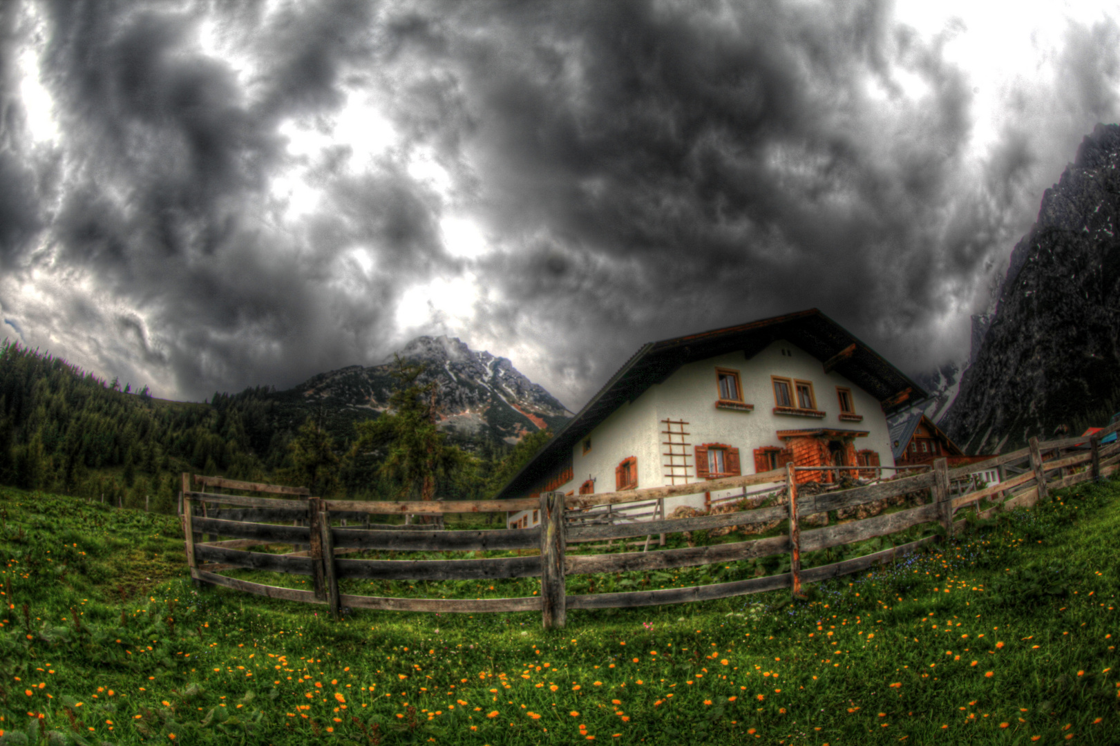 Fluch über der Alm