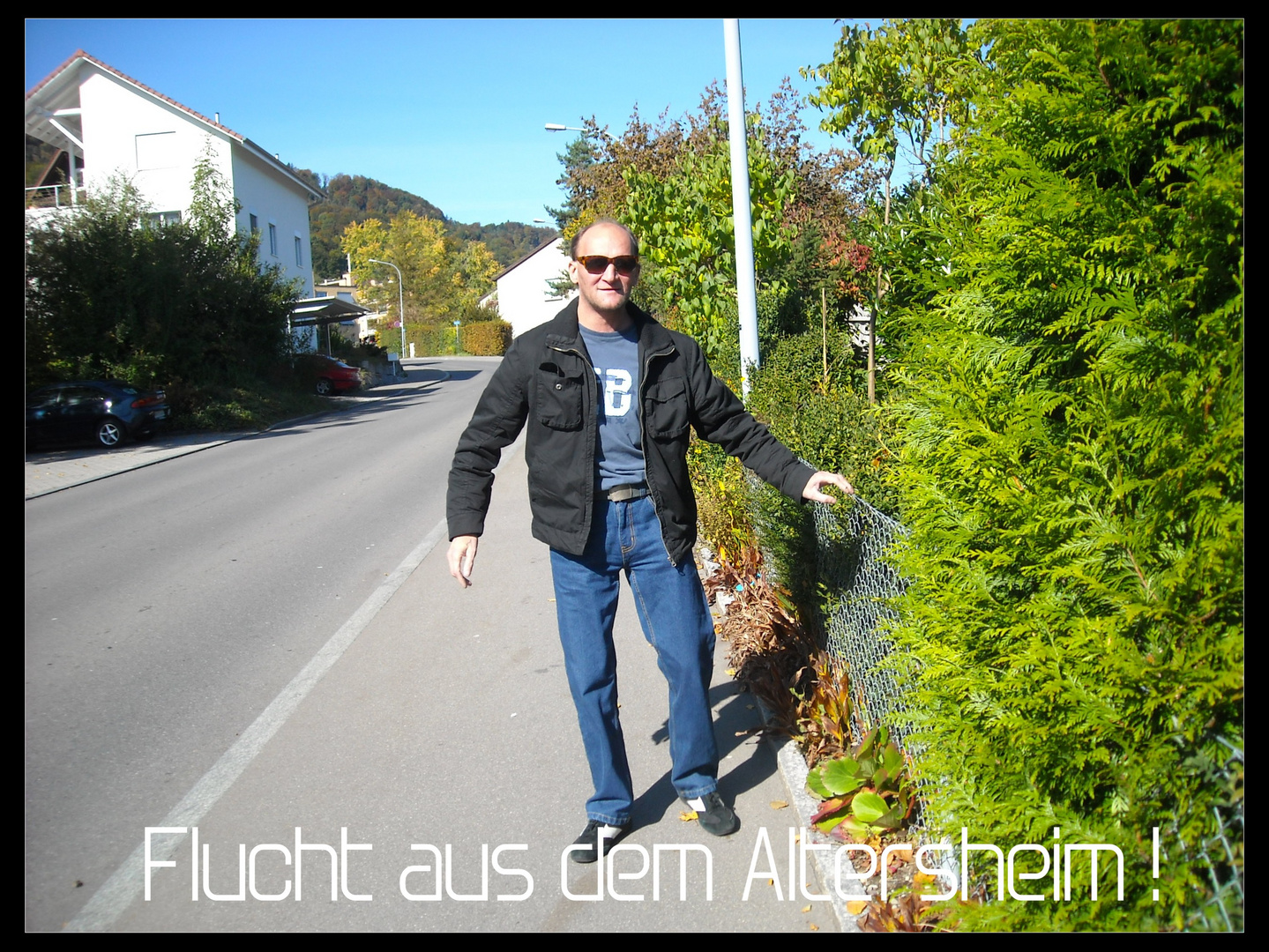 Flucht aus dem Altersheim !!