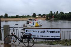 Flucht mit Fähren