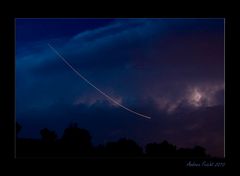 Flucht vor dem Gewitter