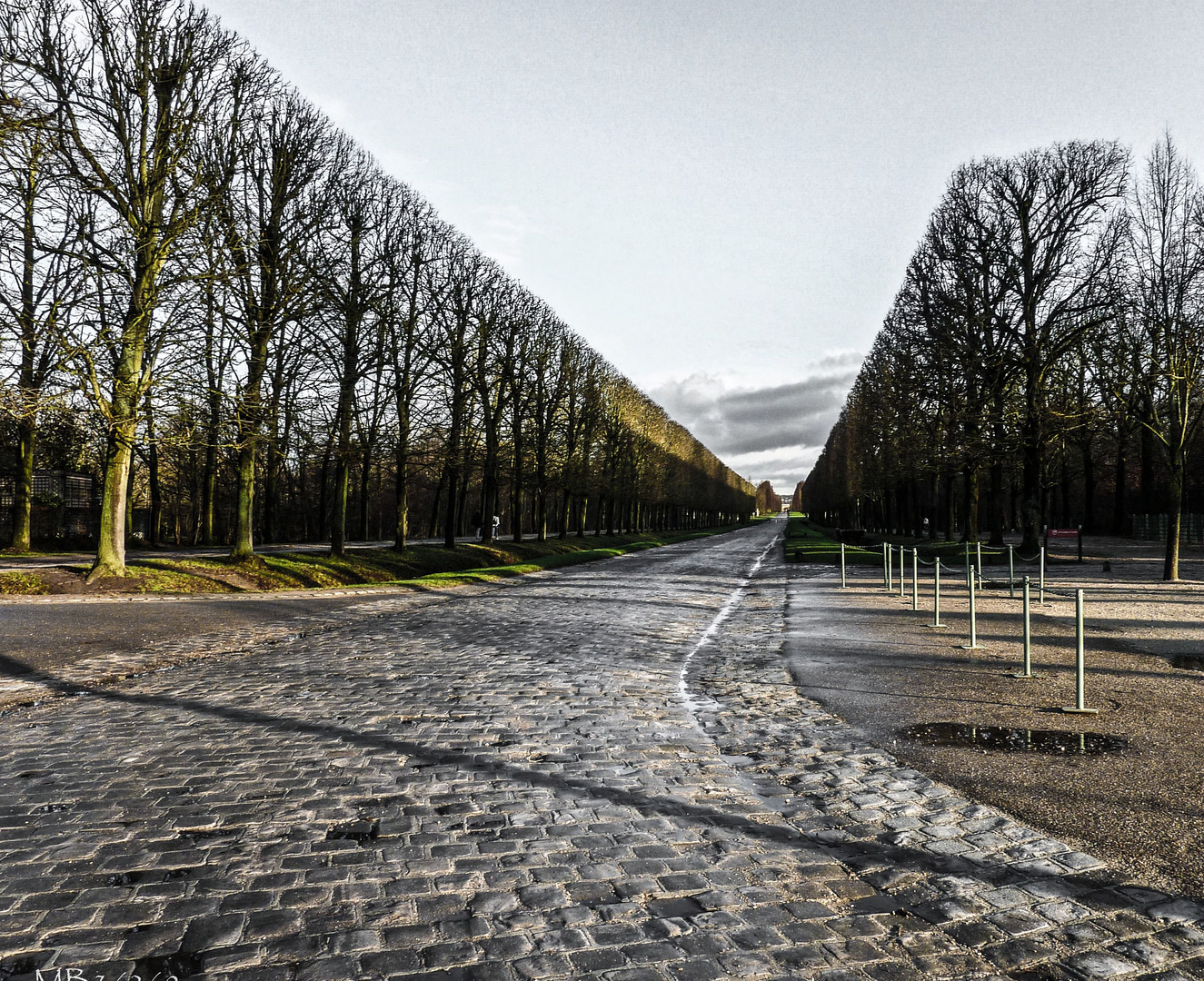 Fluchtlinien / vanishing lines / in Versailles