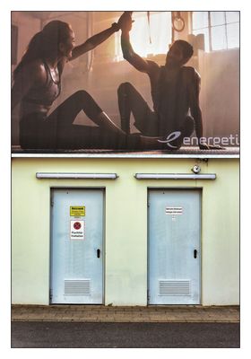 Fluchttür freihalten