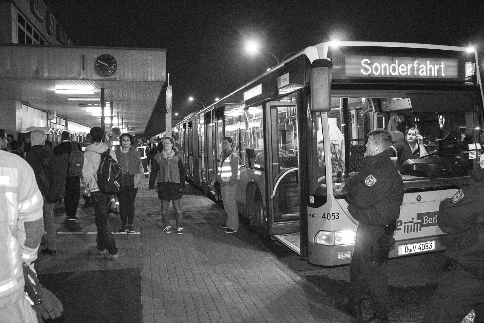 Flüchtlinge in Schönefeld