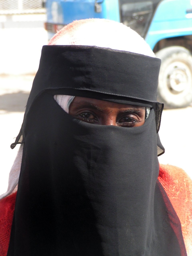 Flüchtlingsfrau aus Mogadischu im Jemen 2007
