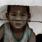 Flüchtlingskind Burma