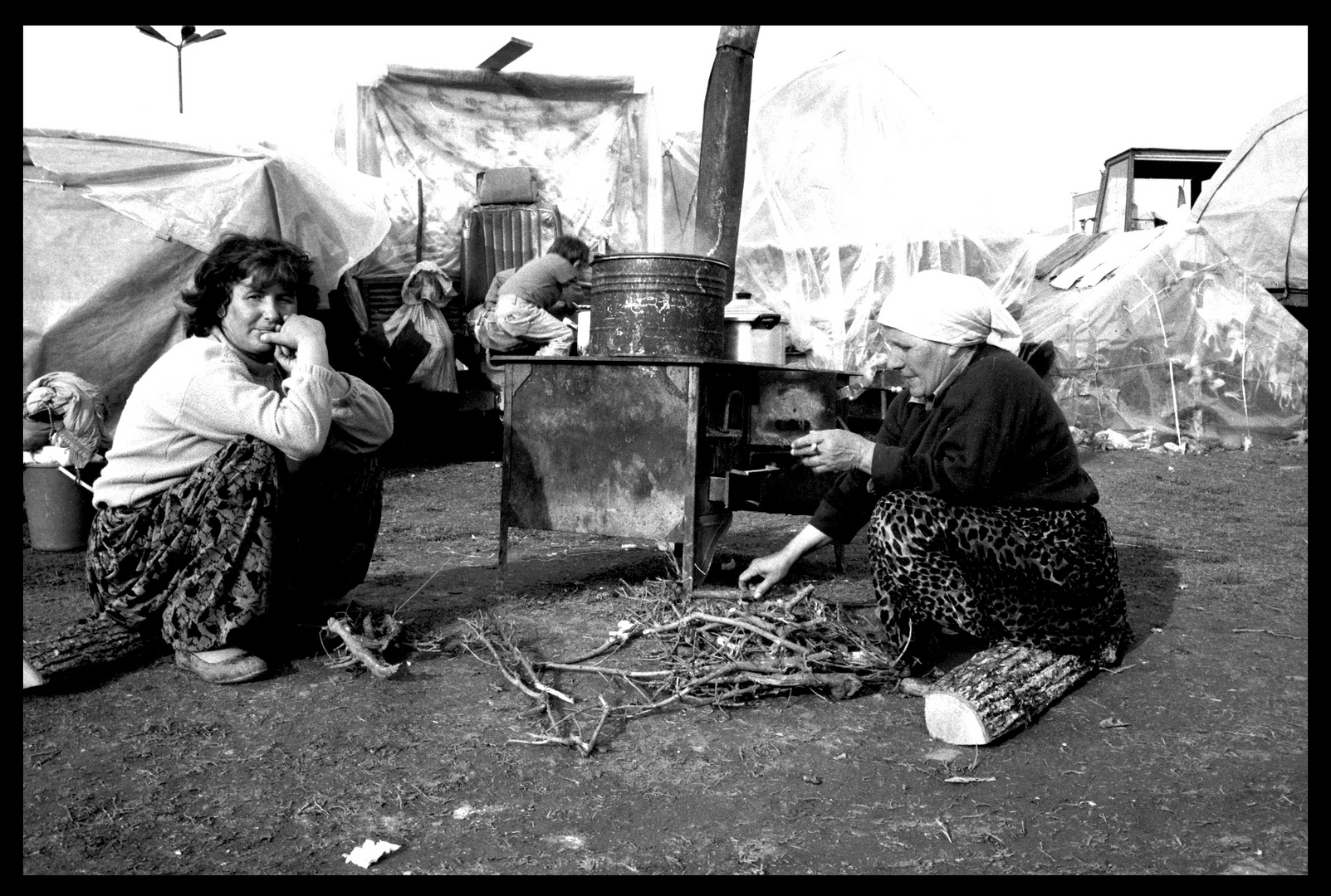 Flüchtlingslager Kukes 1999 2