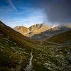 Flüelapass Richtung Engadin