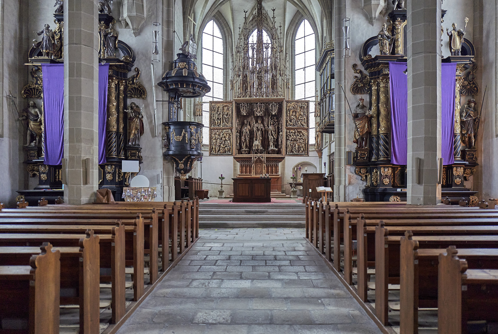 Flügelaltar in Pfarrkirche Kefermarkt 