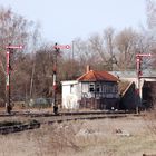 Flügelsignale am Bahnhof Hohenebra (Thüringen)