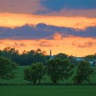 Flügger Leuchtturm vor`m Sonnenuntergang