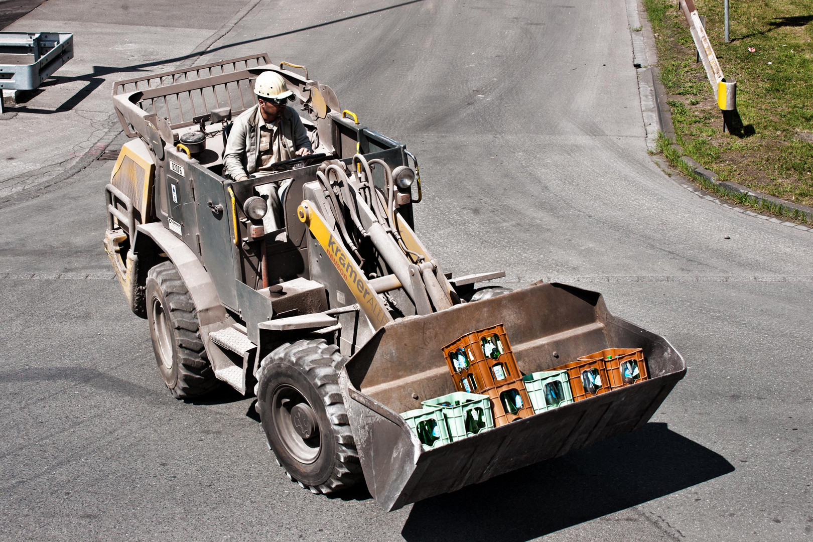 Flüssigwassertransport im Stahlwerk