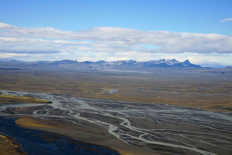 Flug am 02.09.2006 Anflug Kerlingarfjöll