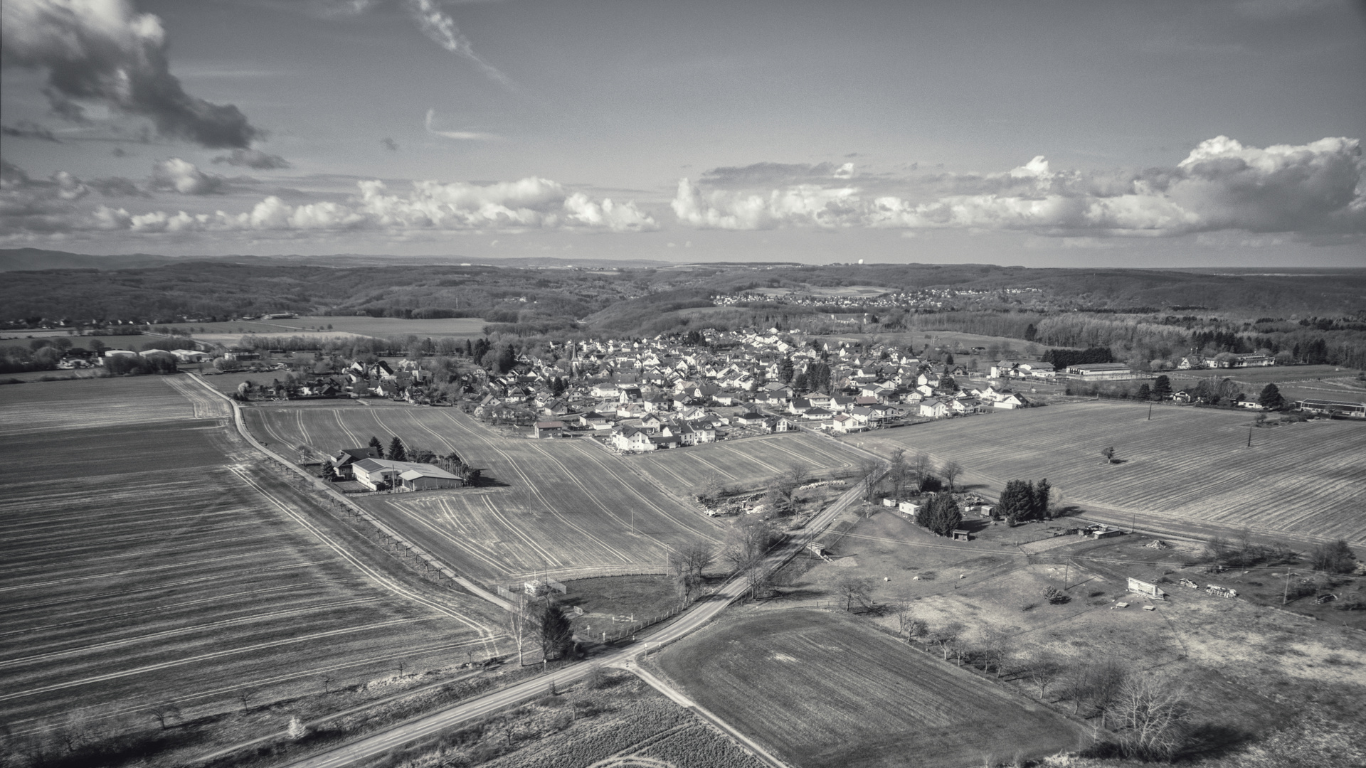 Flug am Rhein