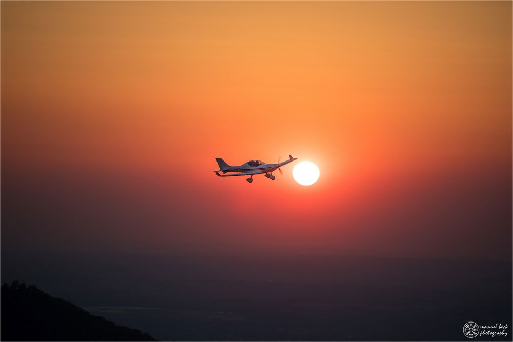 flug bis sunset