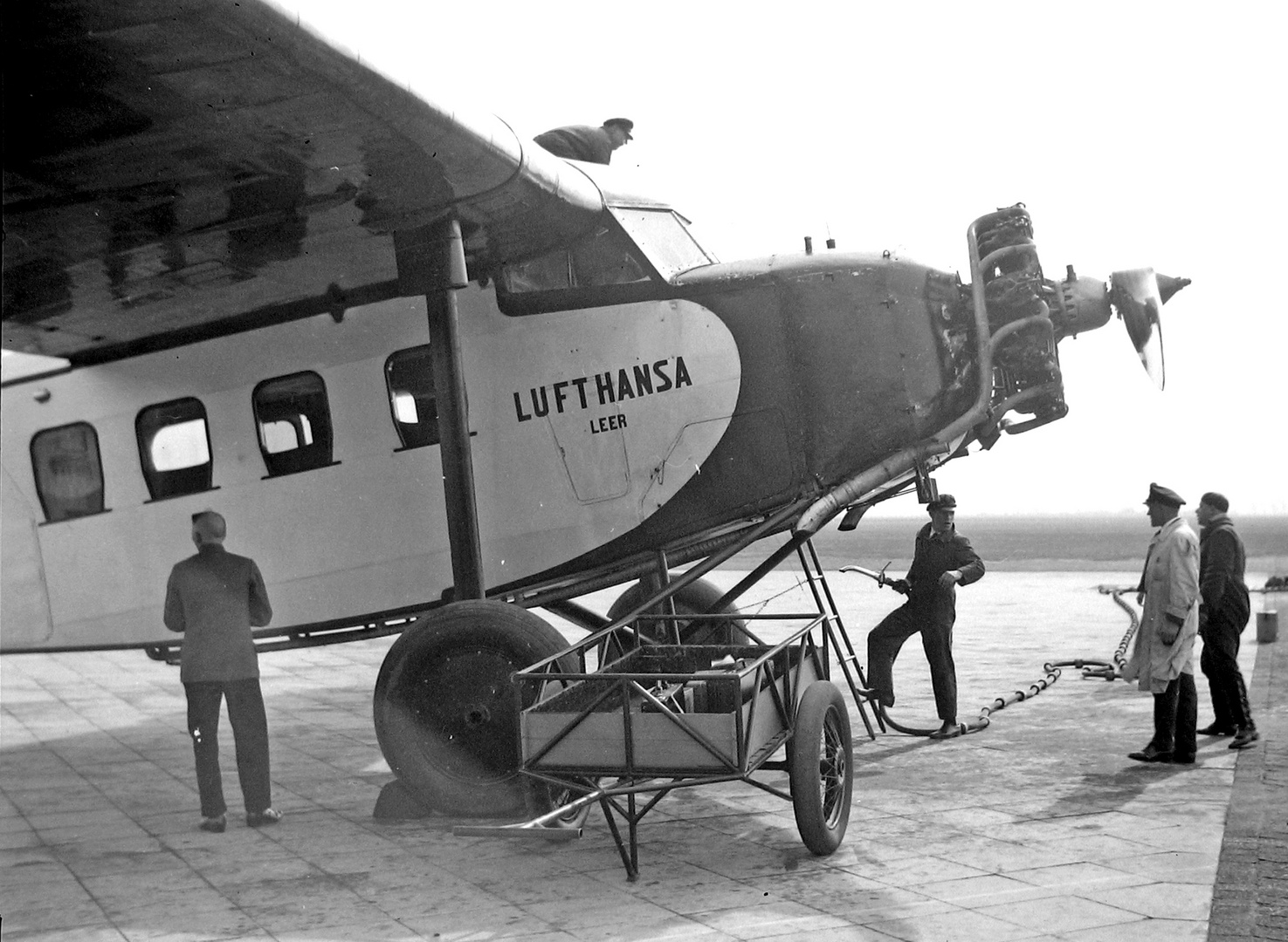 Flug Böblingen-Hannover etwa 1930 (02)