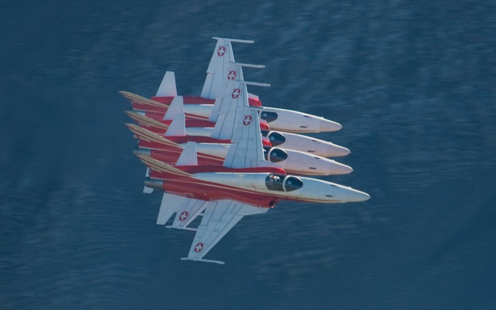 Flug Demo in Axalp 11.10.07