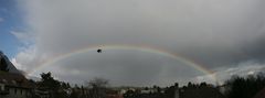 Flug durch den Regenbogen