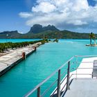 Flug-Hafen Bora Bora