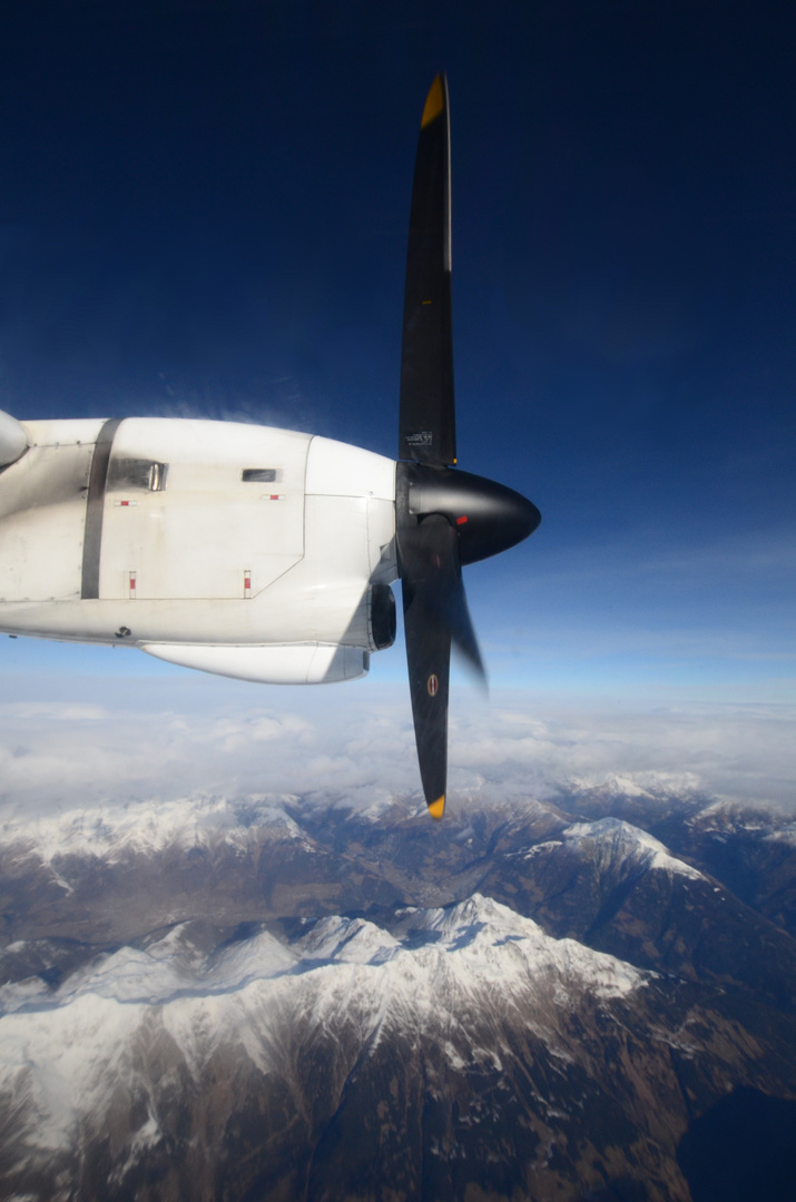 Flug in den Einsatz