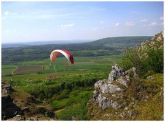 Flug in den Frühling