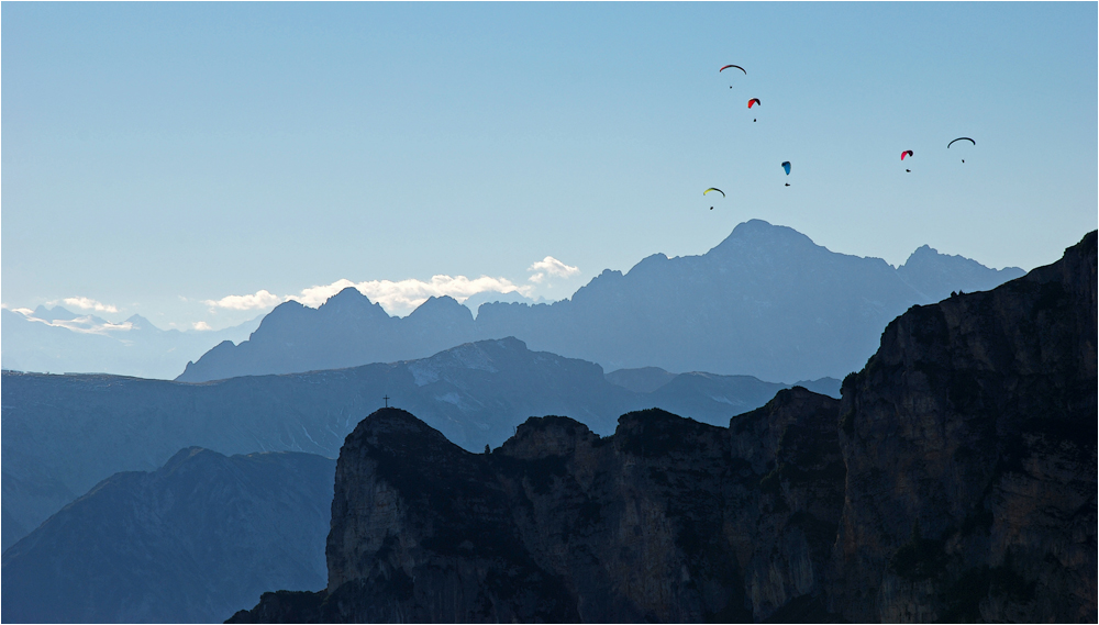 Flug in den Herbst