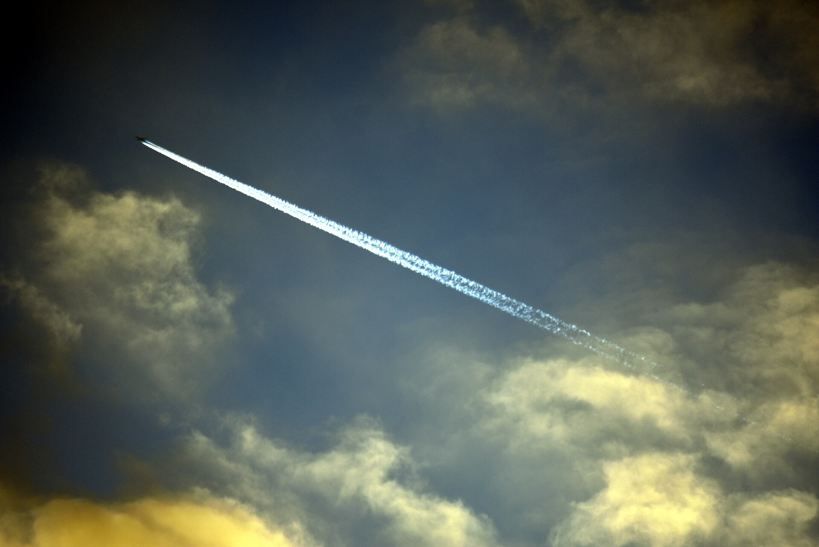 Flug in den Urlaub