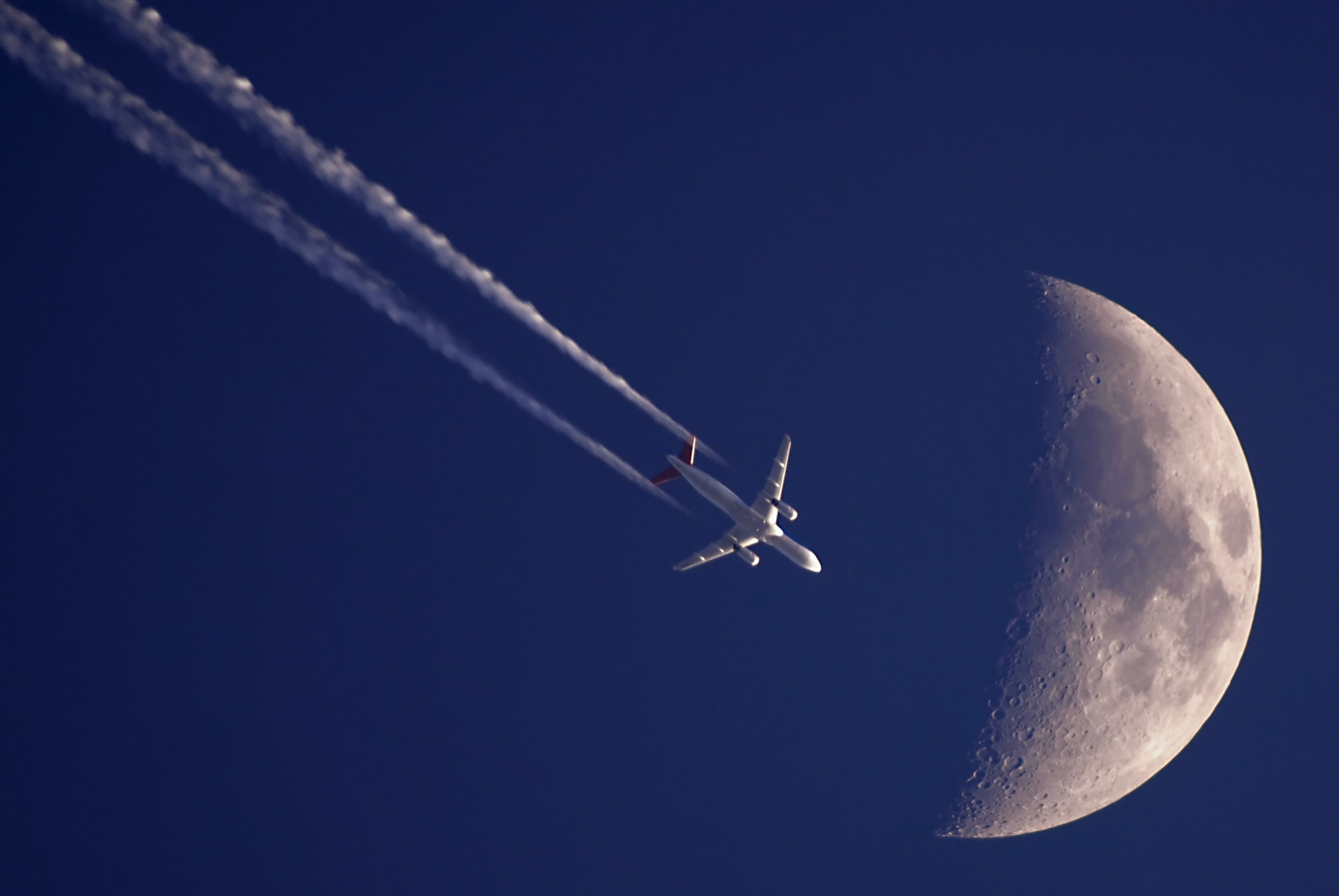 Flug in die Nacht