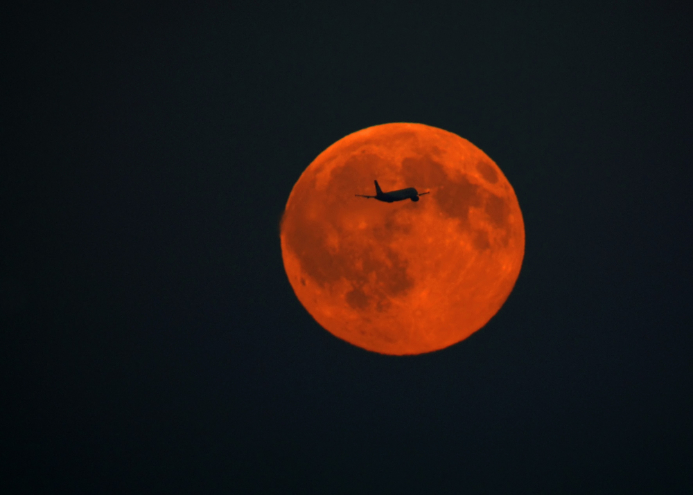 Flug in die Nacht