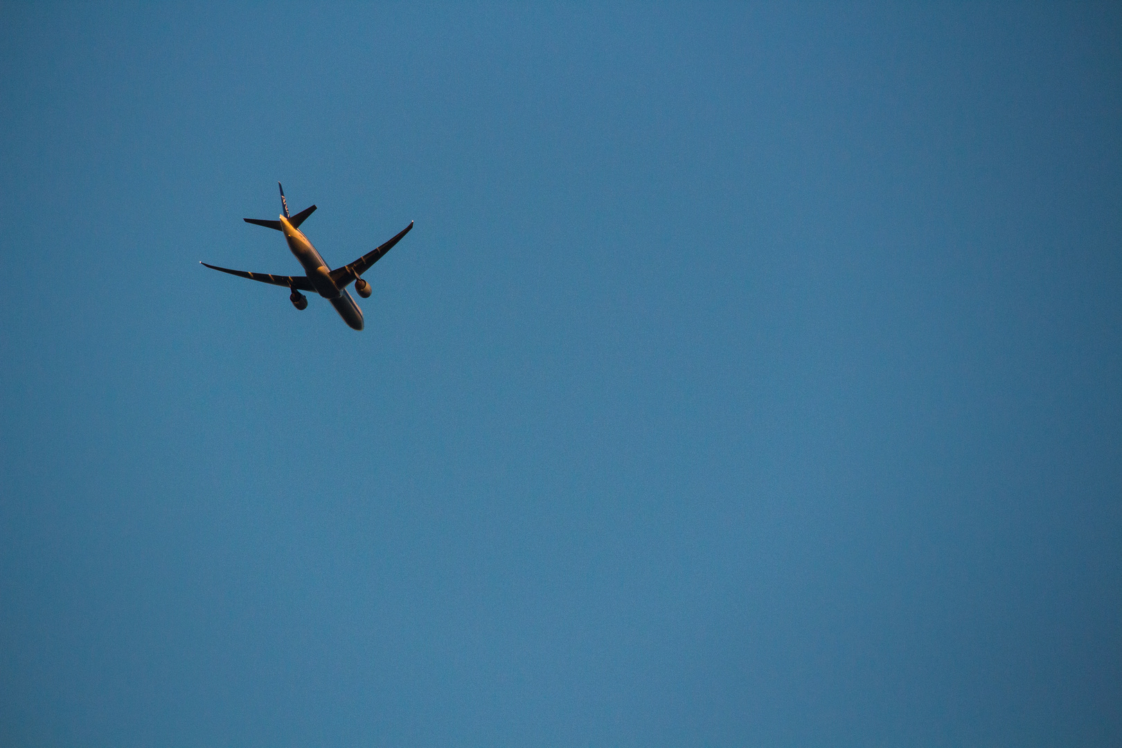 Flug in die Nacht