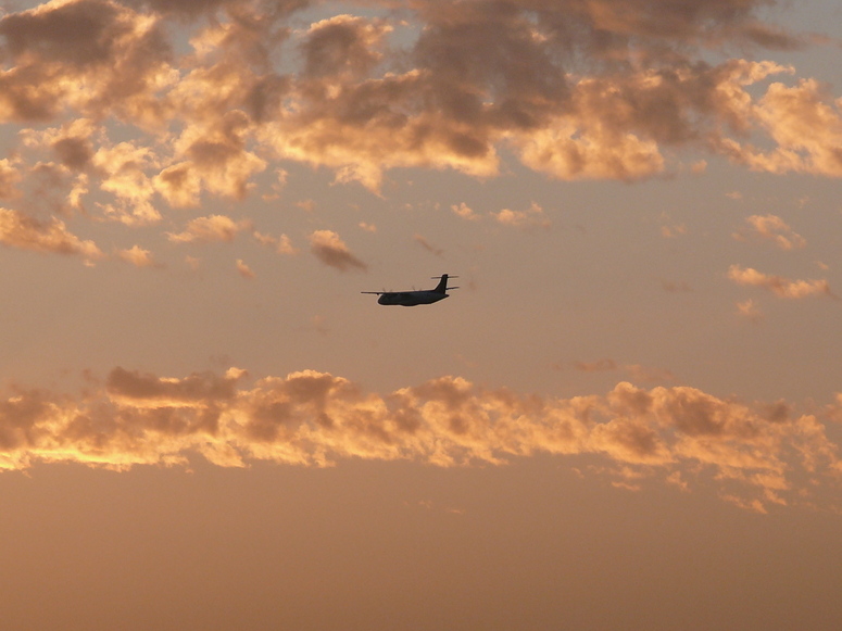 Flug in die Sonne