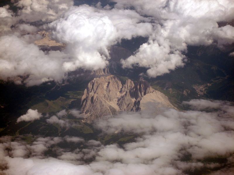 Flug MXP-SXF: Dolomiten - Langkofelgruppe